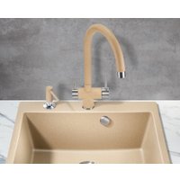 Смеситель Milacio Ultra 554 (бежевый)