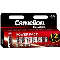 Батарейка Camelion LR6 Plus Alkaline Block-12 LR6-HP12