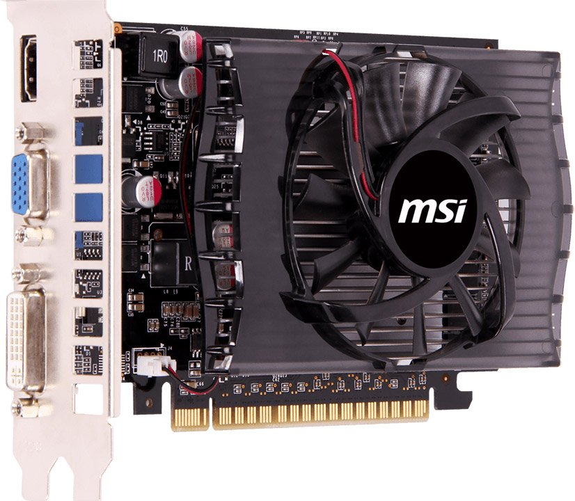 

Видеокарта MSI GeForce GT 730 4GB DDR3 (N730-4GD3)