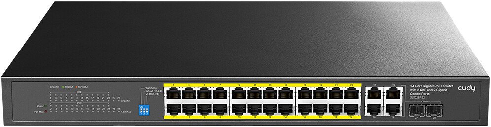 Неуправляемый коммутатор Cudy GS1028PS2 4.0
