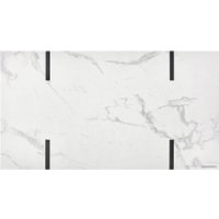 Журнальный столик Halmar Blanca 110x60x43 (белый мрамор/черный)