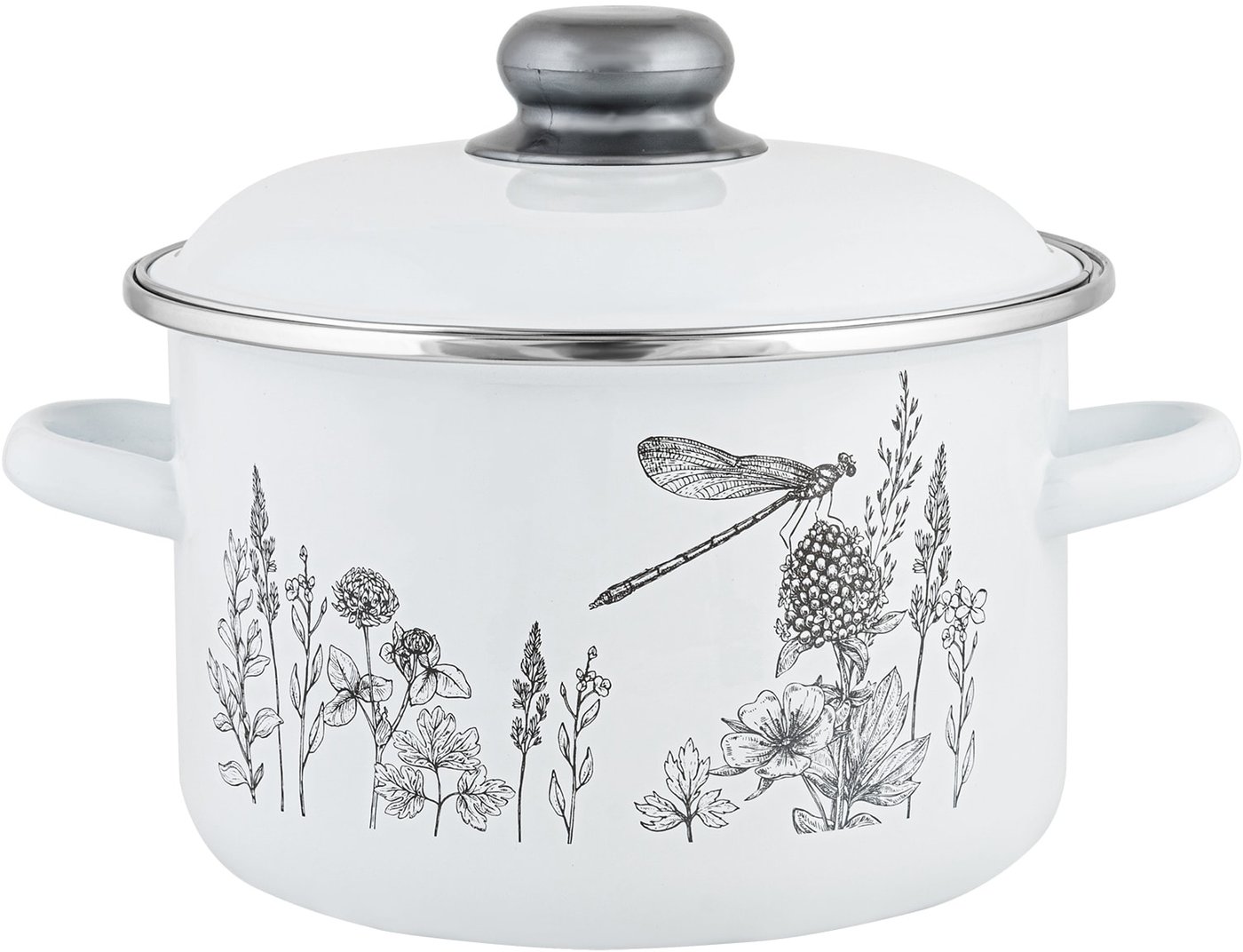 

Кастрюля Appetite Flora-2 1RD201M