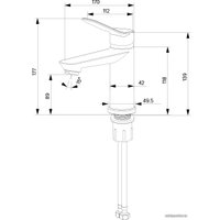 Смеситель Milardo Enjoy ENJSB00M01