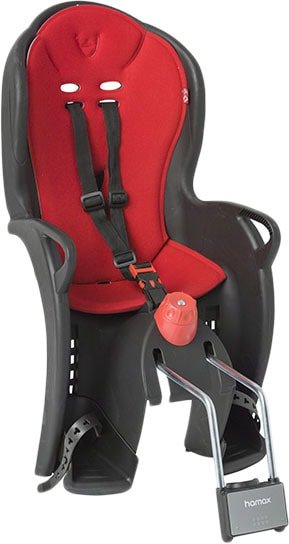 

Детское велокресло Hamax Sleepy (black/red)