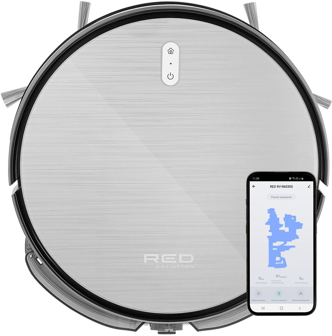 

Робот-пылесос RED Solution RV-R6030S Wi-Fi