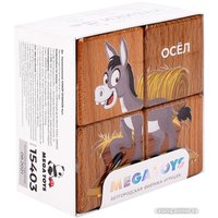 Кубики Mega Toys Домашние животные 15403