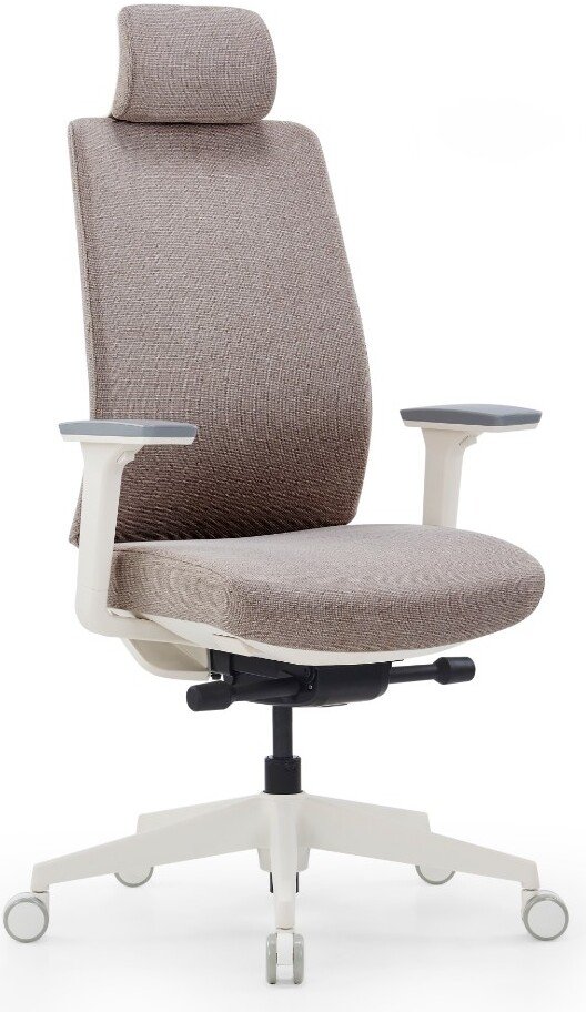

Офисное кресло SitZone CH-K55A-BS (ткань, бежевый, пластик, корпус белый)