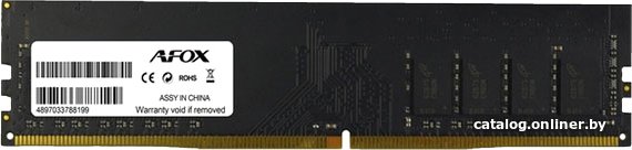 Оперативная память AFOX 16GB DDR4 PC4-19200 AFLD416ES1P