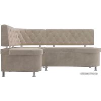 Угловой диван Лига диванов Вегас 105168 (левый, бежевый)