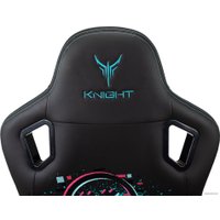 Игровое (геймерское) кресло Knight Outrid Smile (экокожа черный) в Витебске