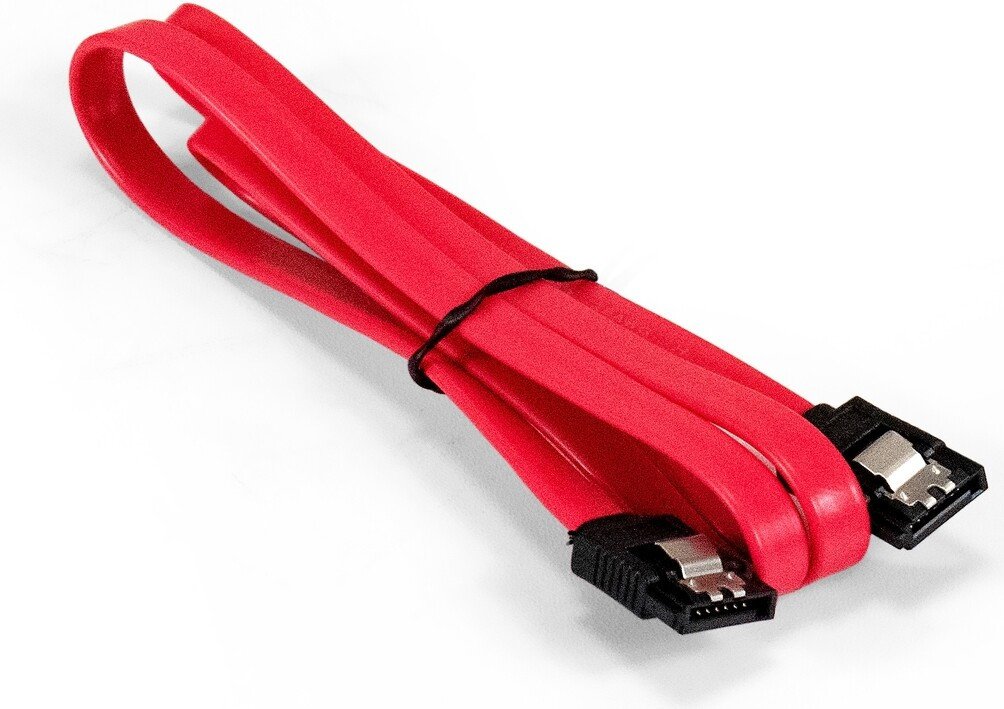 Кабель ExeGate EX-CC-SATA-DATA-0.8L EX294733RUS