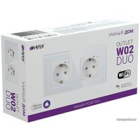 Умная розетка Hiper IoT Outlet W02 Duo