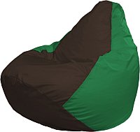 

Кресло-мешок Flagman Груша Мега XXXL Г3.1-321 (коричневый/зеленый)