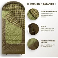 Спальный мешок RSP Outdoors Chill 300 Big R (молния слева)