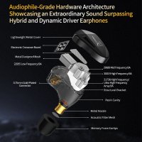 Наушники KZ Acoustics AS10 Pro (с микрофоном)