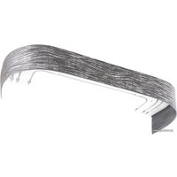 Карниз для штор Legrand Эдельвейс (2.8 м, графит-антик)