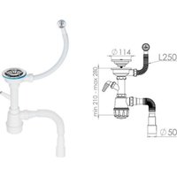 Кухонная мойка AV Engineering Best AV650500BBKA (черный)