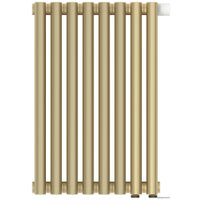 Стальной трубчатый радиатор Сунержа Эстет-00 EU50 500х360 8 секций (матовая шампань)
