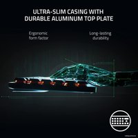 Клавиатура Razer Deathstalker V2 Pro Wireless (черный, Razer Low Profile Optical Purple, нет кириллицы)
