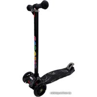 Трехколесный самокат Scooter Maxi 036Z (черный/молния)