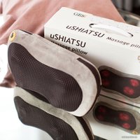 Массажер-подушка Gess uShiatsu GESS-129 (серый)