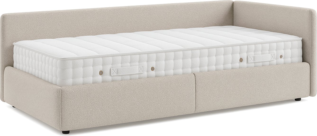 

Кровать-тахта Sonit Nicole правый 90x200 шенилл Eclipse (01 светло-бежевый)