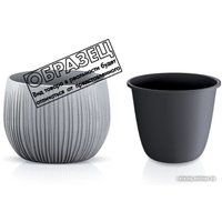 Кашпо Prosperplast Flower Pot DKB150-B411 (черный)