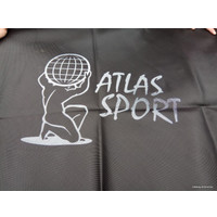 Батут Atlas Sport 312 см - 10ft (с лестницей, внутренняя сетка, синий)
