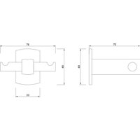 Держатель для полотенца Lauter 21SH8312 (Matt Black)