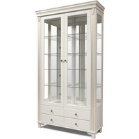 Шкаф-витрина ФорестДекоГрупп Бьянка 2 дверный