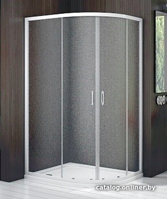 Душевой уголок Good Door Latte R 120x80 (матовое стекло) [Latte R-120-G-WE]