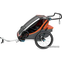 Детский велоприцеп Thule Chariot Cross 2 (Roarange/Dark Shadow)