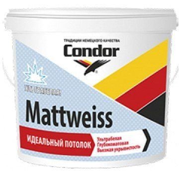 

Краска Condor Mattweiss 1.5 кг (белый)