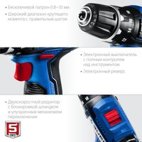 Дрель-шуруповерт Зубр Профессионал DL-121-42 (с 2-мя АКБ, сумка)