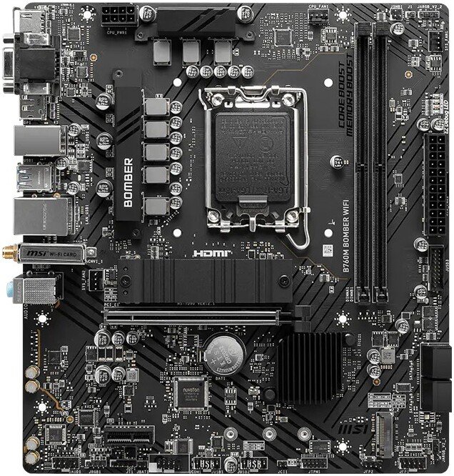 

Материнская плата MSI B760M Bomber WiFi