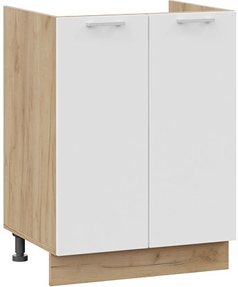 

Шкаф напольный Трия Габриэлла 1Н6М (дуб крафт золотой/сноу)