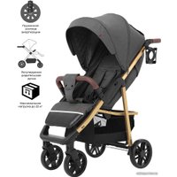 Коляска прогулочная «книга» Baby Tilly Eco T-166 (serious grey)