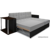 Угловой диван Мебель-АРС Атланта (рогожка серый)