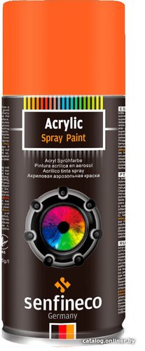 Автомобильная краска Senfineco акриловая оранжево-красный Engineering Orange Red 0.4 л