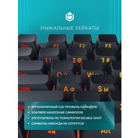 Клавиатура IO by Red Square Type 84 Magnetic g3ms Magnetite Ice (черный)