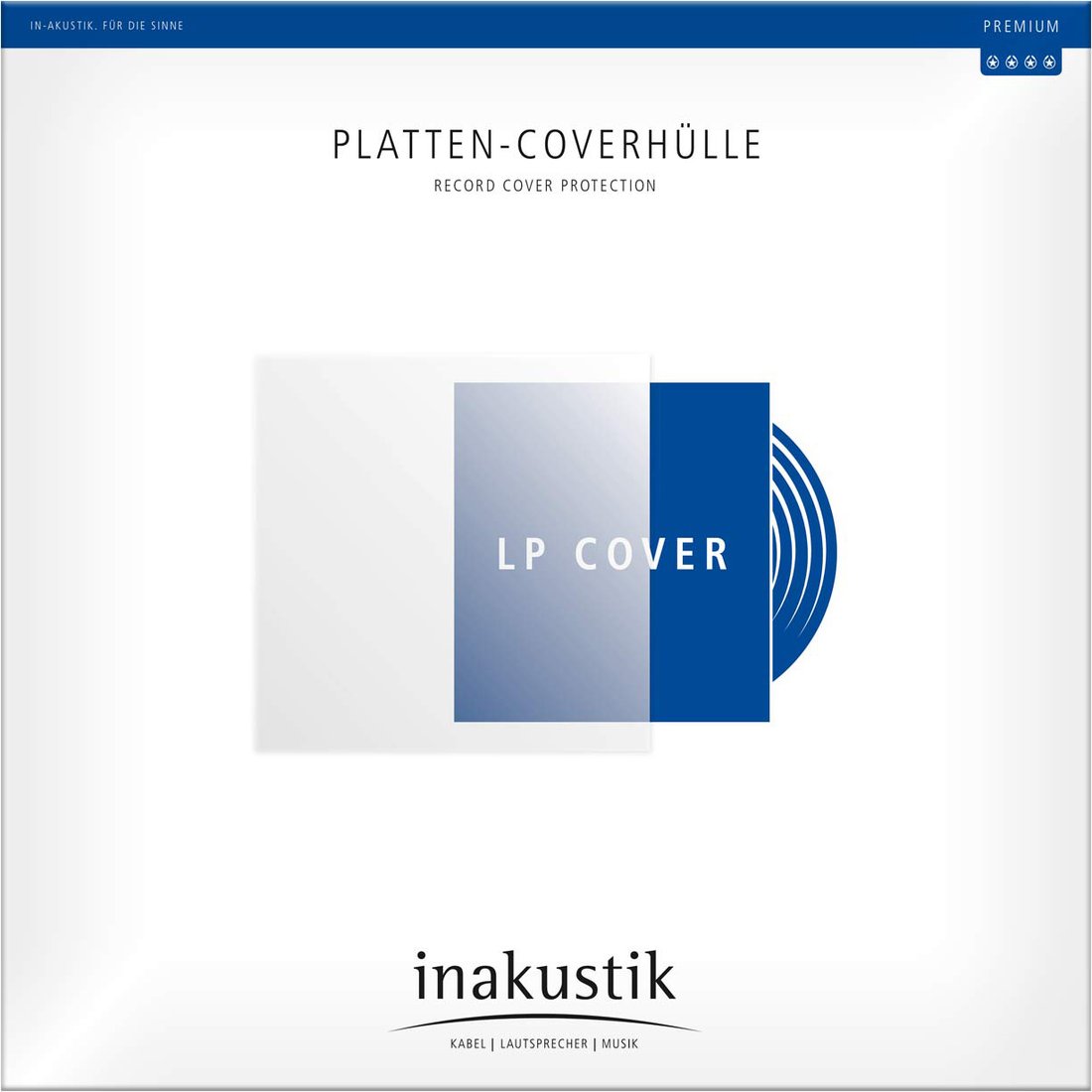 

Защитные пакеты для винила Inakustik Record Cover Protection (50 шт.)