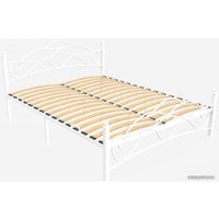 Кровать ИП Князев Грация 90x200 (белый муар)