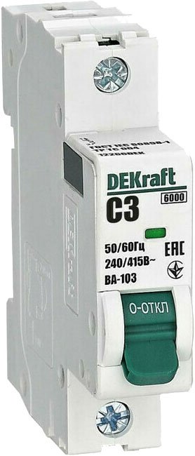 

Выключатель автоматический DEKraft 12266DEK