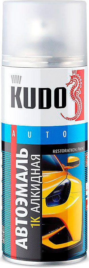 

Автомобильная краска Kudo 1K эмаль автомобильная ремонтная металлик KU-4064 (520 мл, сливочно-белый 295)