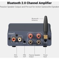 Усилитель мощности Fosi Audio BT20A Pro (48V/5A, синий)