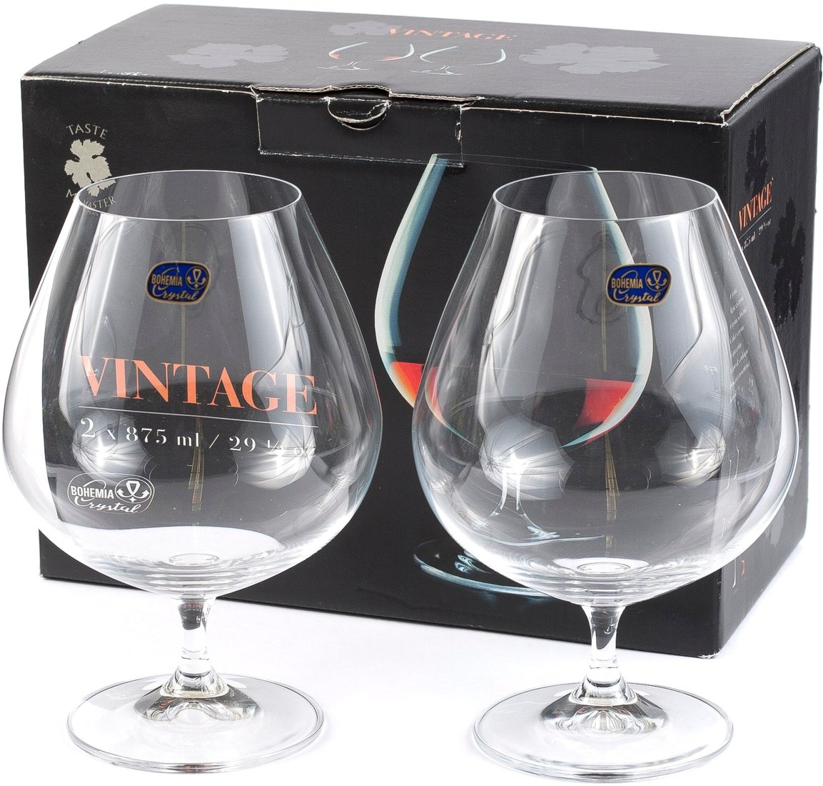 

Набор бокалов для коньяка Bohemia Crystal Vintage 40602/875