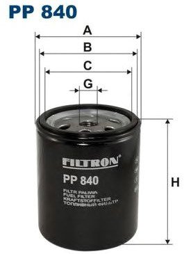 

Топливный фильтр Filtron PP840