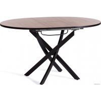 Кухонный стол TetChair Manzana 100x100+30x75 (дуб вотан/черный)