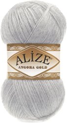 Angora Gold 21 (550 м, серый меланж)