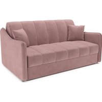 Диван Мебель-АРС аккордеон Давос НПБ 180x200 см M2-115-6 (велюр пудра НВ-178/18)